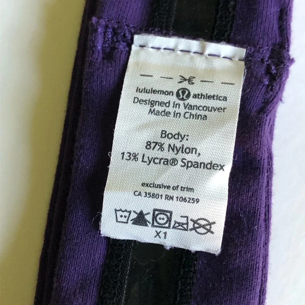 Lululemon Dense Purple Slipless Headband